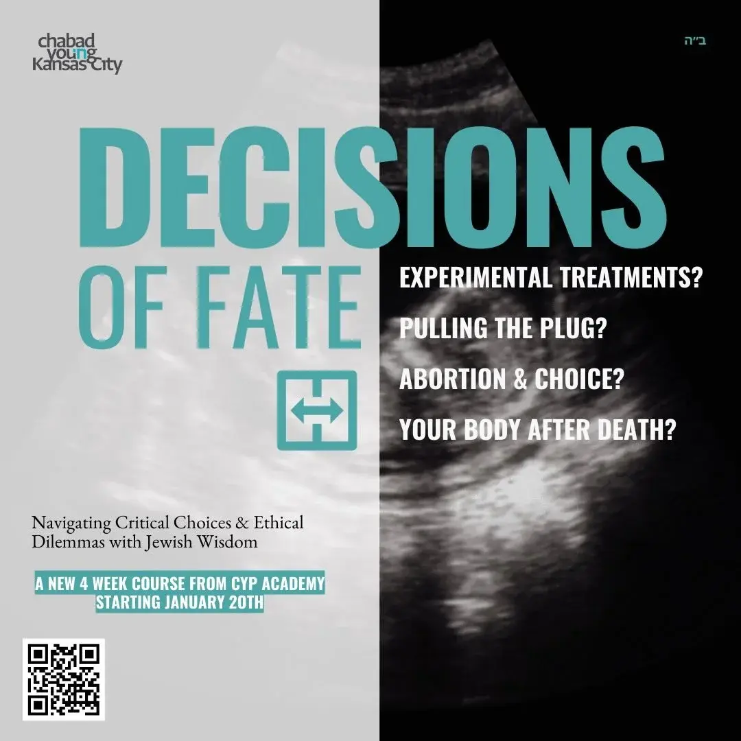 All the questions you thought about but didn&rsquo;t know who to ask. Starting Tuesday, January 20th. plazachabad.com/academy #medicalethics