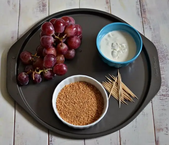 Frozen Yogurt Grapes