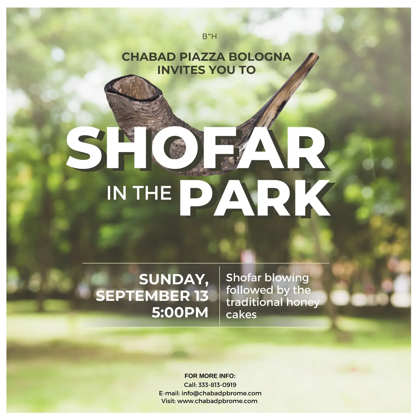 Shofar in the Park