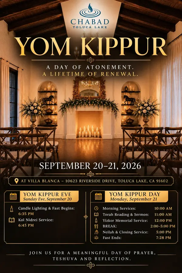 Yom Kippur Eve