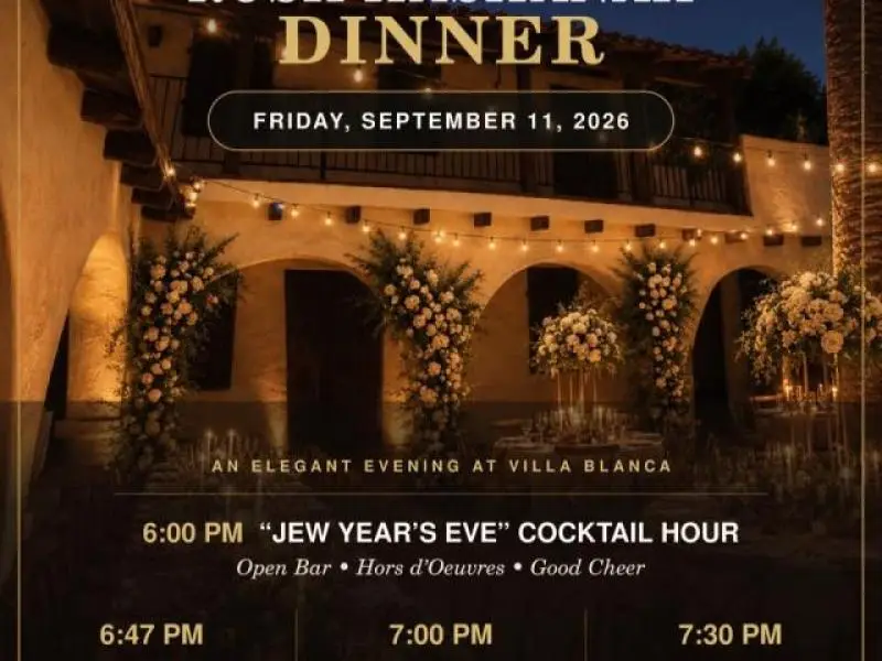 “Jew Year’s Eve” Cocktail Hour